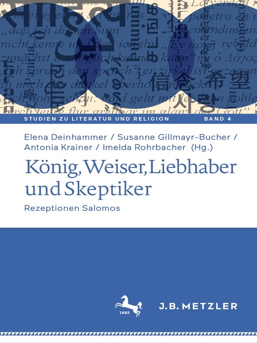 Title details for König, Weiser, Liebhaber und Skeptiker by Elena Deinhammer - Available